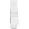 Ekena Millwork Kennewick Architectural Grade PVC Gable Bracket, 36"W x 13 1/2"H x 4"D x 4"F, 9/12 Pitch GBP036X14X0404KEN00 - alternate 2